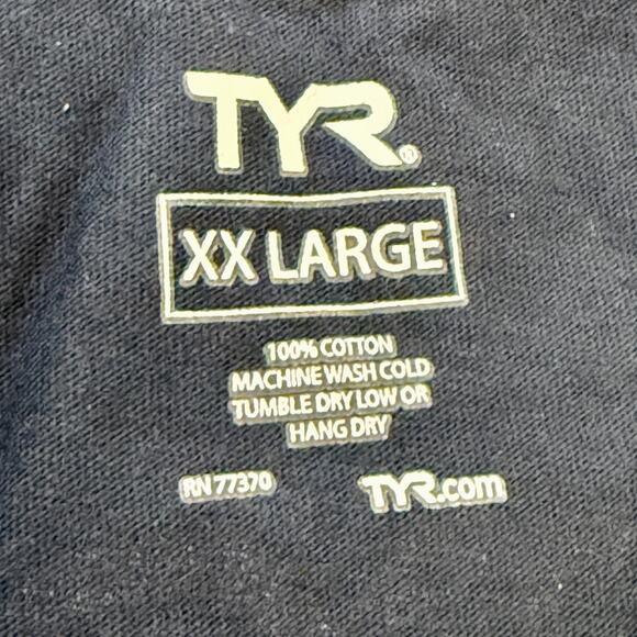 TYR Womens USA Water Polo WP Group Tee SS Tshirt - Navy WWPET3A - Size XXL - Picture 6 of 6